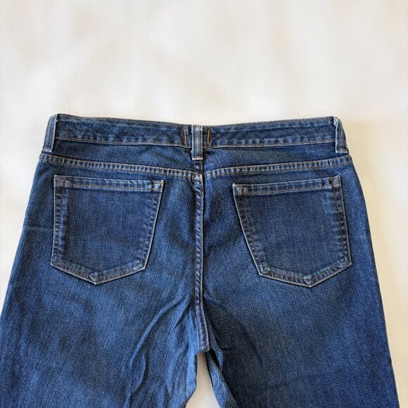 G.H. Bass & Co Jean Womens 14 Blue Slim Fit Mid-Rise Medium Wash Stretch Denim - Picture 9 of 11